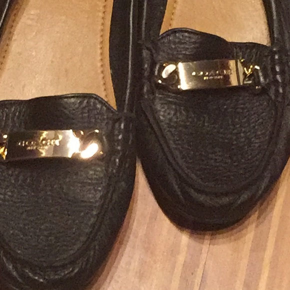 Pebble leather Coach Loafers - Picture 3 of 7